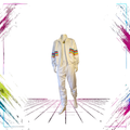 1980s/90s Torstai Club A Rainbow Cyber tracksuit set — front view, Made in Finland, size XL — ThePlugOfVintage