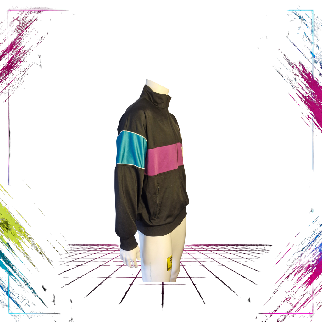 Adidas “Athletic Line” Multi-Crest Track Jacket — 1989 — Size M