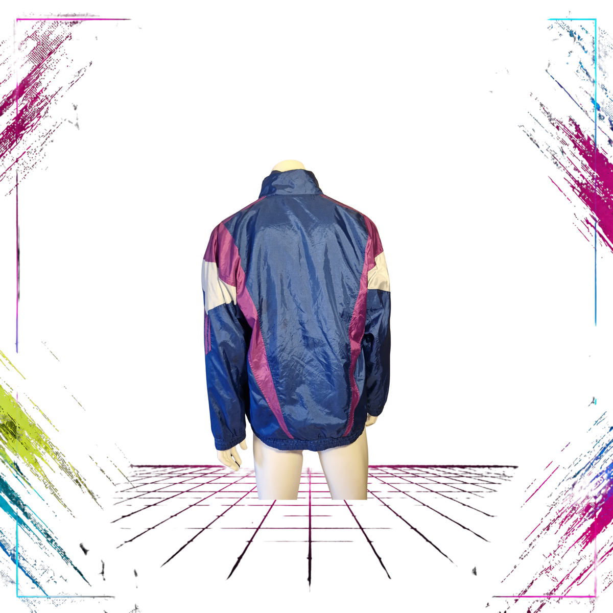 1990/92 Adidas Germany DFB staff/player issue track jacket — back view, archival holy grail, size L — ThePlugOfVintage
