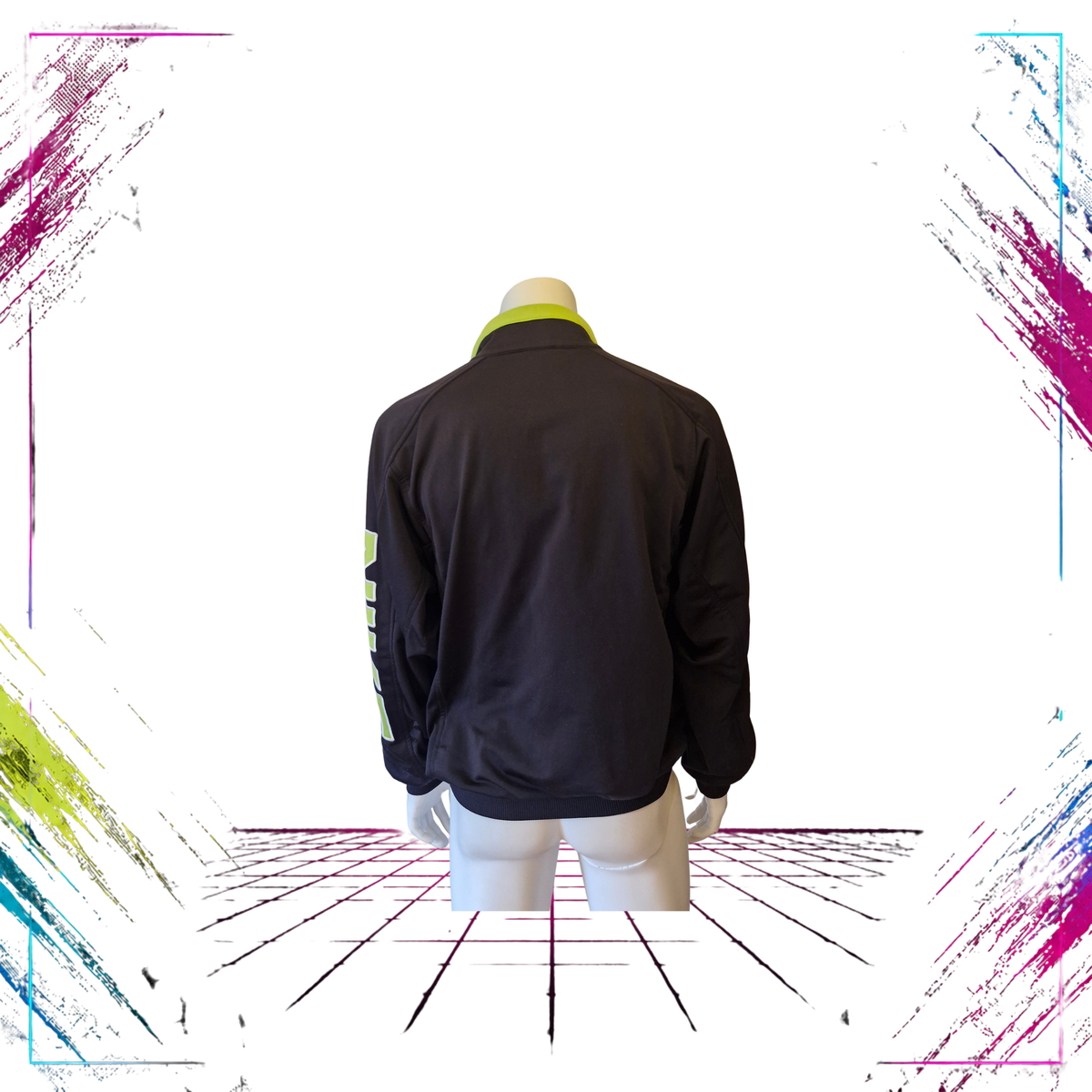 Nike “White Tag” Spellout Sleeve Track Jacket — 1996 — Size M
