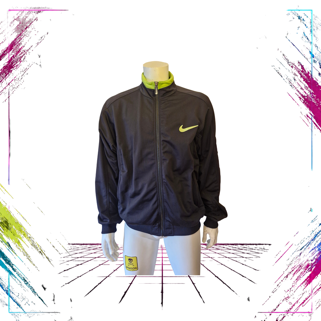 Nike “White Tag” Spellout Sleeve Track Jacket — 1996 — Size M