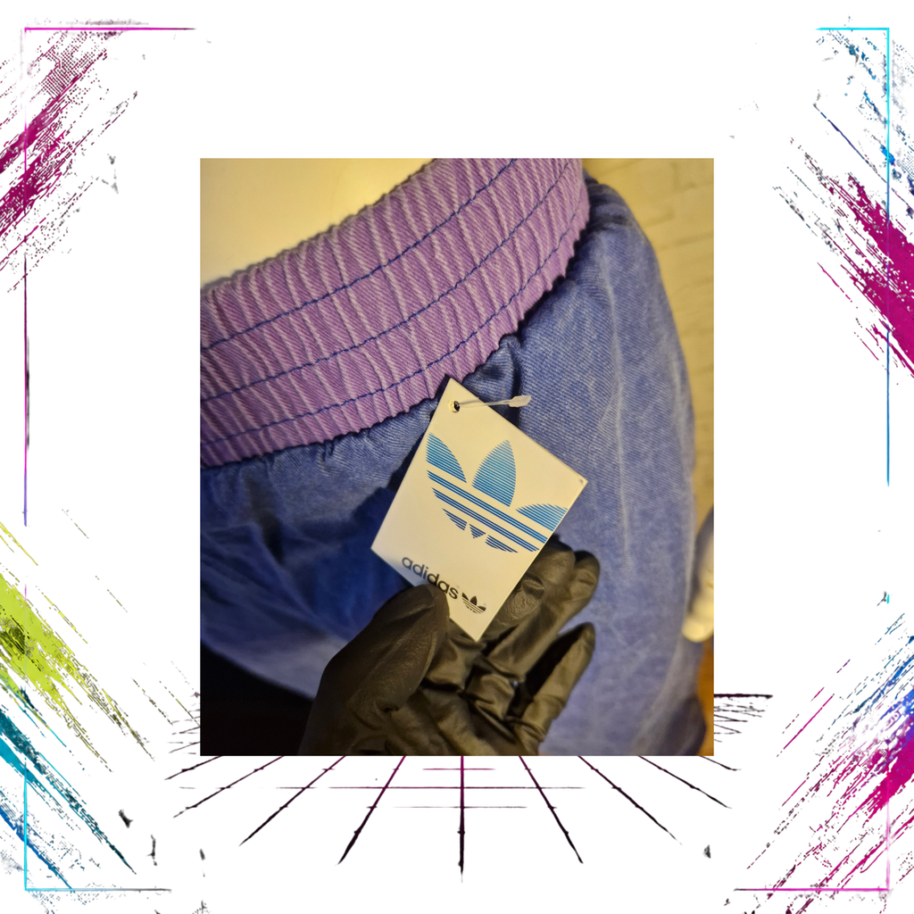 Adidas Denim Polo-Neck Tracksuit Set — 1989 Deadstock — Made in Greece — Size US S (M)