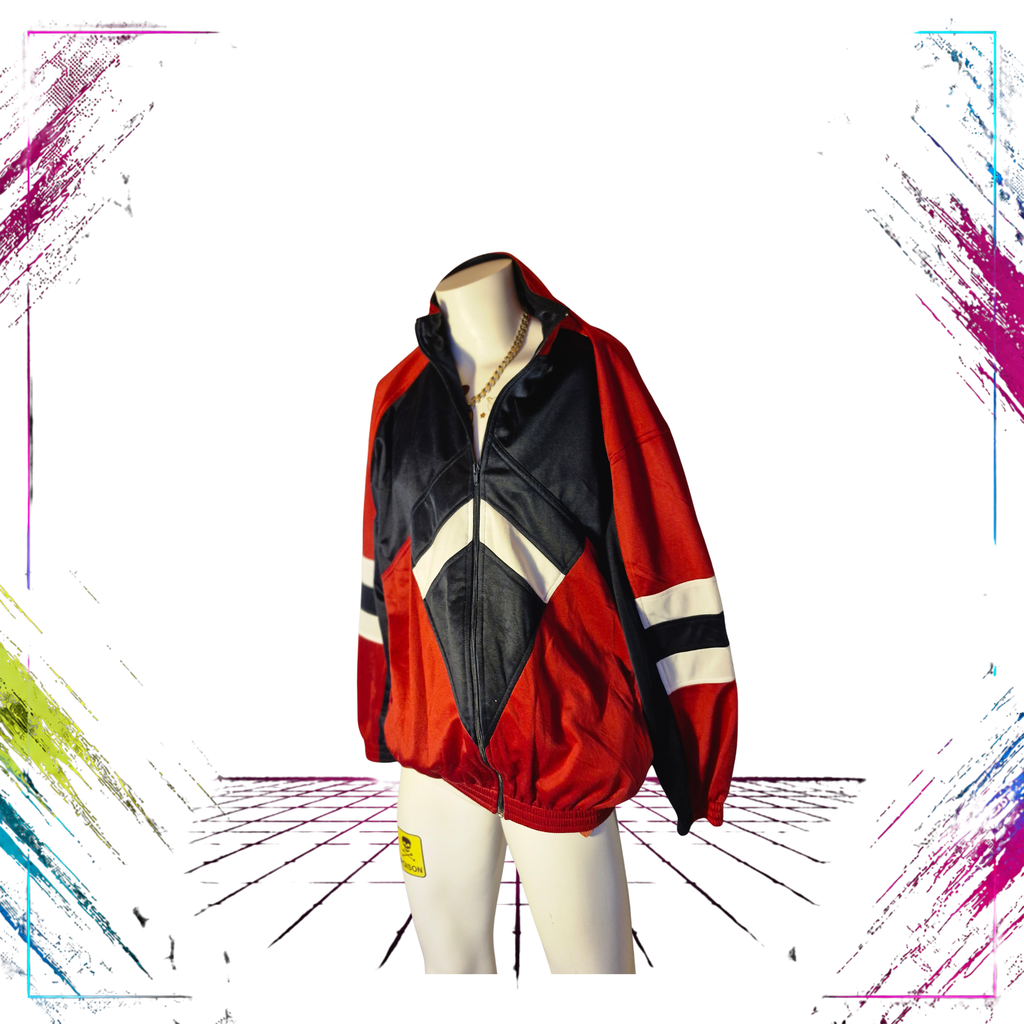 Ceros 90s Trackjacket front -theplugofvintage