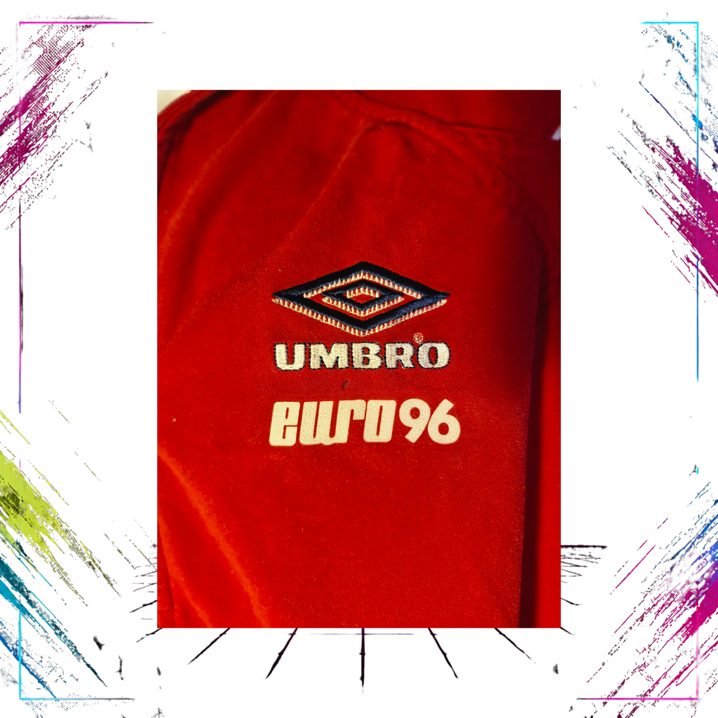 Umbro Euro 96 Vintage Trackjacket euro96details -theplugofvintage