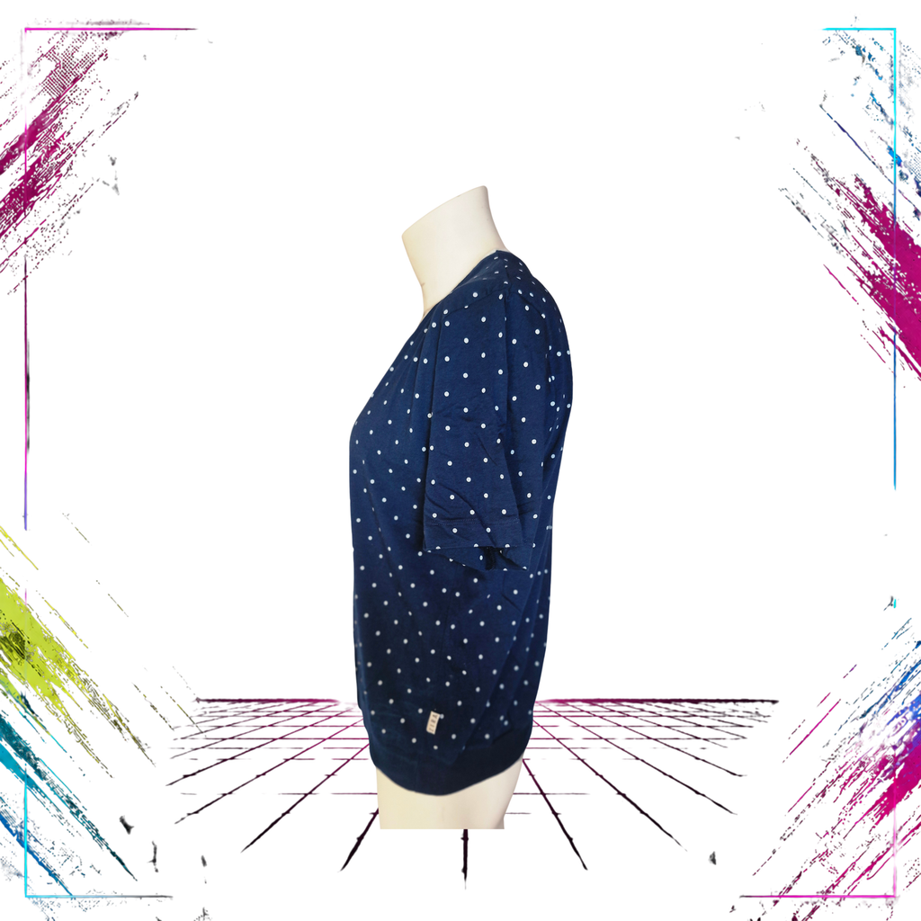 Zira Vintage Cotton Shirt — Finnish 90s Everyday Classic side -theplugofvintage